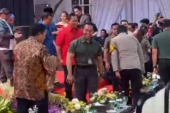 Viral Video Andika Perkasa Dicuekin Kapolda dan PJ Gubernur Jateng yang Hendak Salaman