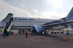Pesawat Trigana Air...