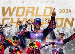 Jorge Martin Juara Dunia usai Finis Ketiga, Bagnaia Menang MotoGP Barcelona 2024