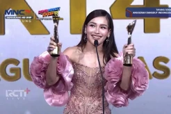 Duet Bareng JKT48, Ayu Ting Ting Raih Penghargaan Kolaborasi Dangdut Paling di Hati
