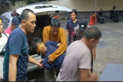 Penampakan Terduga Pelaku Pembunuhan Pelajar SMK di Ciomas Bogor, Kaki Diperban
