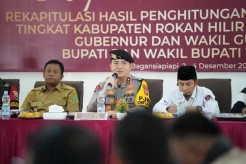 Hadiri Pleno KPU Rokan Hilir, Kapolda Riau Ajak Jaga Persatuan dan Kedamaian