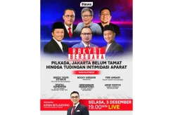 Rakyat Bersuara PILKADA, JAKARTA BELUM TAMAT HINGGA TUDINGAN INTIMIDASI APARAT Bersama Aiman Witjaksono, Rocky Gerung, Feri Amsari, dan Narasumber Kredibel Lainnya, Pukul 19.00 WIB, Live di iNews