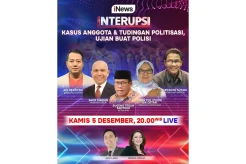 Malam Ini di INTERUPSI Kasus Anggota & Tudingan Politisasi, Ujian Buat Polisi Bersama Ariyo Ardi, Anisha Dasuki, Live Hanya di iNews