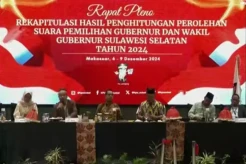 Andi Sudirman Sulaiman-Fatmawati Ditetapkan Pemenang Pilkada Sulsel 2024