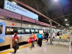 Arus Balik Nataru, Sebanyak 3,67 Juta Tiket Kereta Api Ludes Terjual