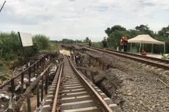Banjir di Grobogan, Sejumlah KA Memutar lewat Stasiun Solo Jebres
