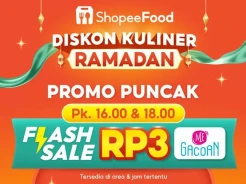 Mie Gacoan Flash Sale Rp3 Akan Segera Hadir di ShopeeFood, Buruan Serbu untuk Buka Puasa!