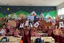 Kepala Sekolah SDN 02 Srogol Apresiasi Kegiatan Literasi MNC Peduli dan MNC Land