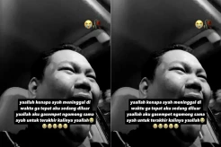 Tangis Haru Anak Mat Solar Tak Berada di Samping Ayahnya saat Meninggal