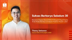 KHDJH, Karya Anak Muda yang Sukses di Industri Fashion Muslim Bersama Shopee