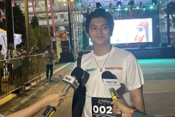 Ajil Ditto Berbaur dengan Ribuan Pelari di Vision+ Sahurun 2025, Semangat Meski Jarang Olahraga