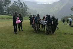 Satgas Koops TNI Habema Berhasil Evakuasi Jenazah Guru Korban Pembunuhan OPM di Yahukimo