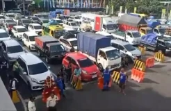 Suasana Arus Mudik Bali ke Pulau Jawa via Pelabuhan Gilimanuk Pagi Ini