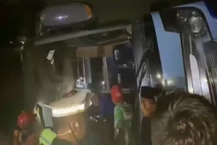 Kecelakaan Bus di Jalan Jambi-Muarabulian, 2 Orang Tewas