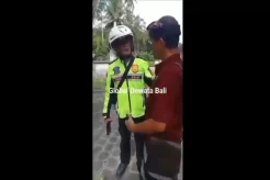 Terobos Pakai Motor, Oknum Polisi Polsek Gilimanuk Nodai Perayaan Nyepi