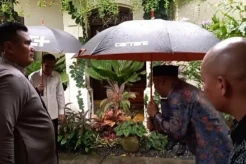 Silaturahmi ke Rumah Jokowi, Didit Putera Prabowo: Selamat Idulfitri!