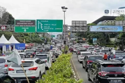 9.000 Kendaraan Serbu Kawasan Wisata Puncak Bogor saat Liburan Lebaran