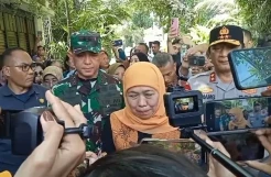 Khofifah Temui Jokowi di Solo, Perang Dagang AS-China Dibahas