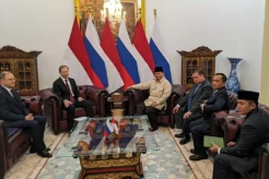 Prabowo dan Denis Manturov...