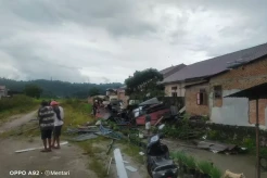 Angin Puting Beliung Terjang Tapanuli Utara, Atap Rumah Warga Rusak