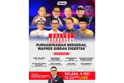Saksikan Rakyat Bersuara Purnawirawan Bergerak, Wapres Gibran Digertak Bersama Aiman Witjaksono, Arief Poyuono, Refly Harun, Malam Ini Live di iNews