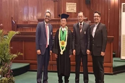 FK Unair Kukuhkan Tomoyoshi Nozaki dari Jepang sebagai Adjunct Professor