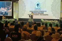 Buka Musda XI Partai Golkar DIY, Bahlil Lahadalia: Suara Golkar Harus Naik di Pemilu 2029