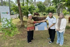 MNC Land dan MNC Peduli Salurkan Hewan Kurban ke Warga Kabupaten Bogor, Pengurus Masjid Baitul Faidzin Bersyukur