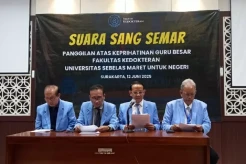 Para Guru Besar FK UNS Minta Presiden Prabowo Ingatkan Menkes