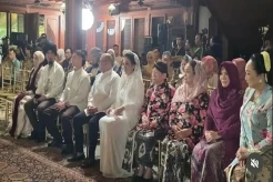 Viral Maia, Dhani, dan Mulan Duduk Bareng di Siraman Al Ghazali