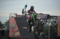 Puluhan Pebalap Ramaikan Trial Game Dirt 2025 di Sirkuit Graha Tirta Sidoarjo