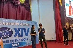 Rony Parulian Pompa Semangat Peserta Audisi Indonesian Idol Season XIV di Solo