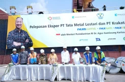 Menperin Lepas Ekspor 10.000 Ton Baja Lapis ke AS, Nilainya Capai Rp205,4 Milliar