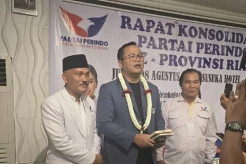 Perindo Riau Gelar Rapat Konsolidasi, Targetkan 5 Kursi di DPRD pada Pemilu 2029