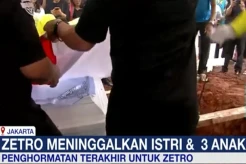 Staf KBRI Peru Zetro Dimakamkan di TPU Sari Mulya Tangsel