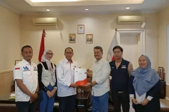 Sekjen DPP Perindo Ferry Kurnia Serahkan SK ke Plt DPW Yogyakarta Aswin Hudayan, Ini Pesannya