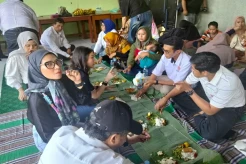 Liwetan Bersama Warga Neglasari, Angela Tanoesoedibjo Beri Edukasi Cegah Stunting