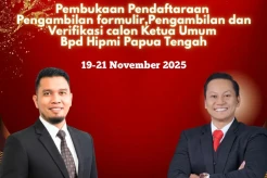 Pendaftaran Calon Ketum...