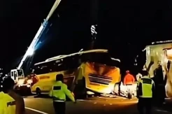 Bus Cahaya Trans Tujuan Jakarta-Yogyakarta Kecelakaan di Tol Krapyak Semarang, 15 Orang Tewas