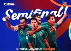 Tim Futsal Indonesia Masuk Semifinal Piala Asia 2026, Hajar Vietnam 3-2