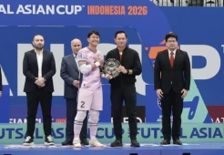 Pemain Indonesia Ahmad Habiebie Raih Predikat Kiper Terbaik di Piala Asia Futsal 2026