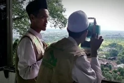 Pantauan Hilal Bukit Condrodipo Gresik Masih di Bawah Ufuk