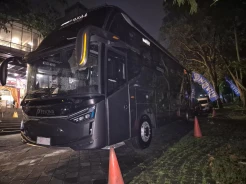 Pastikan  Pemudik Selamat hingga Kampung Halaman, Hino Kumpulkan 30 Oto Bus di Jateng