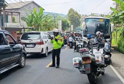 Arus Balik di Lingkar Gentong, Macet Mengular hingga 22 Kilometer Arah Garut