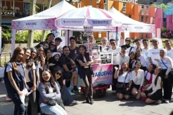 Waroeng Glowing Bawa Nuansa Berbeda di Car Free Day