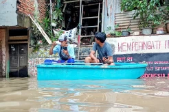 21 RT di Jakarta Terendam Banjir Pagi Ini, Dipicu Luapan Kali Ciliwung
