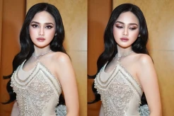 Pesona Syifa Hadju di Resepsi El Rumi, Makeup Soft Glam dan Gaun Tex Saverio Bikin Terpukau