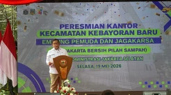 Pramono Resmikan 2 Embung di Kecamatan Jagakarsa, Ditargetkan Kurangi Banjir hingga 20 Persen