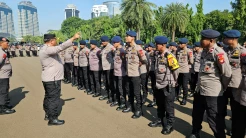3.067 Personel Polri Dikerahkan Amankan Demo di Jakpus Hari Ini